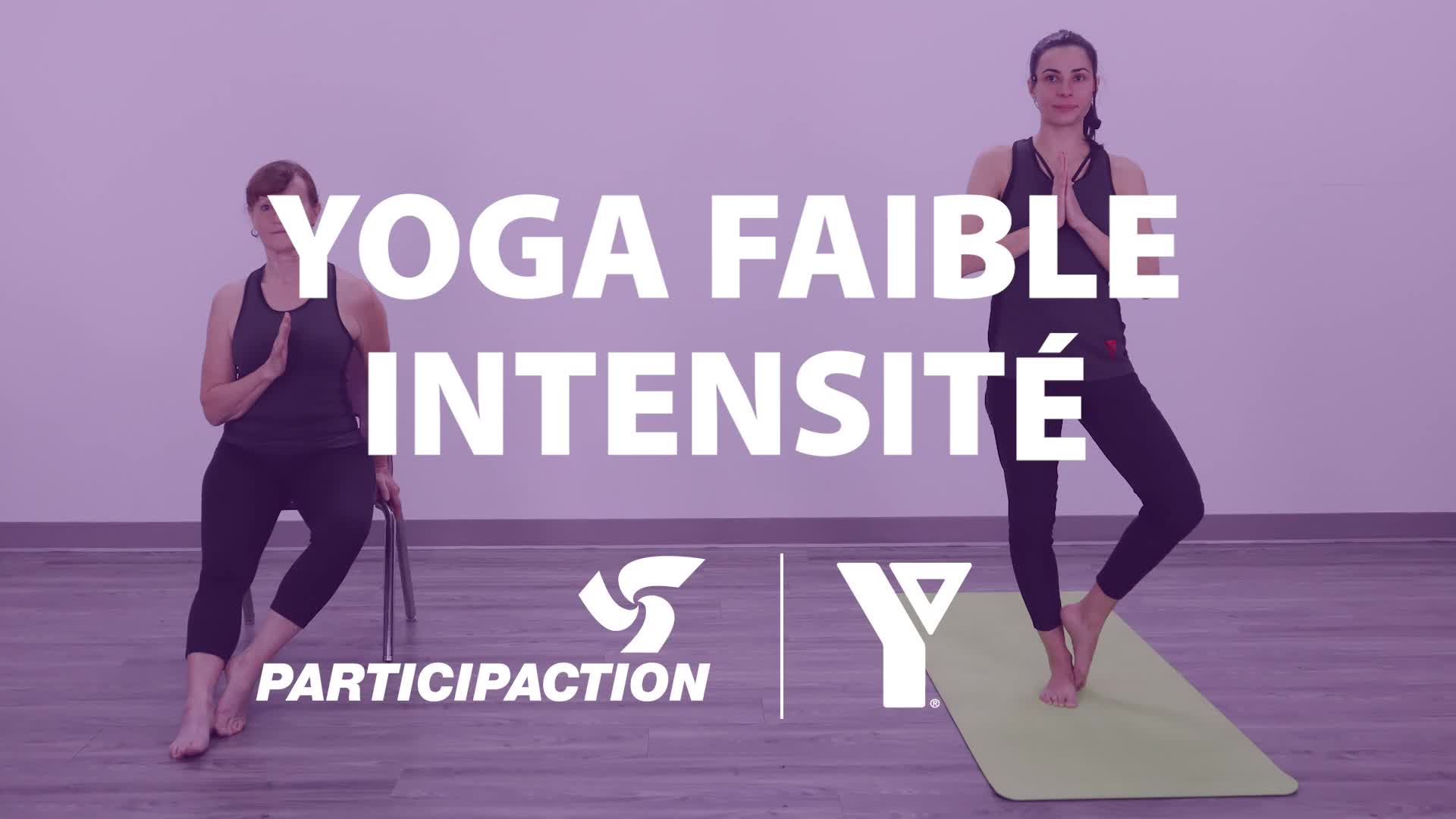 Yoga de faible intensité