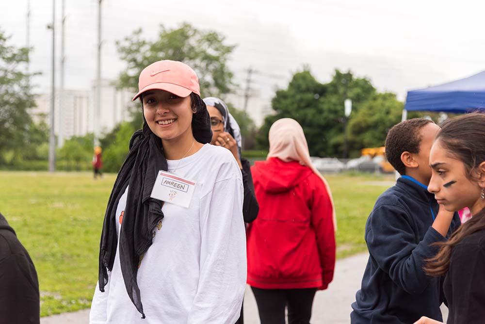 Amreen kadwa volunteering