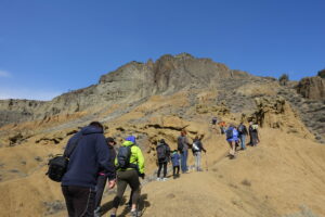 Group of people hiking