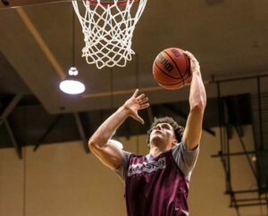 JOSHUA LOBLAW PLAYING BASKETBALL