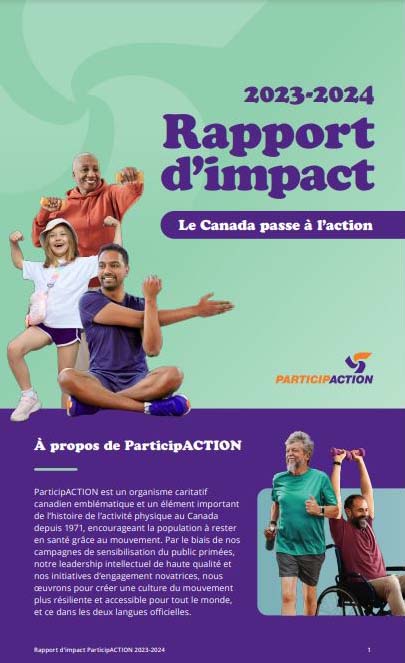 couverture de la brochure Impact report couverture de la brochure Impact report