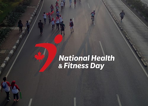 National health and fitness day logo National health and fitness day logo