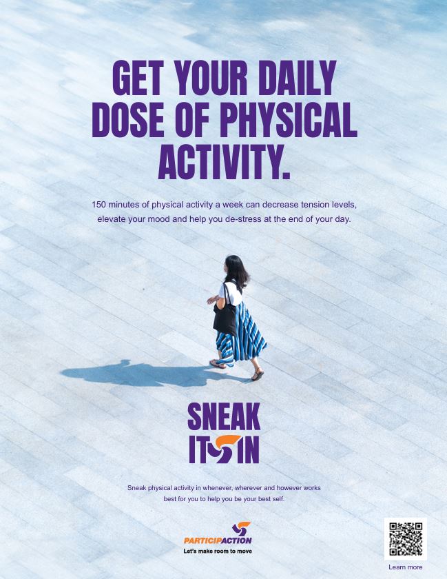 SII poster - Get your daily dose of physical activity SII poster - Get your daily dose of physical activity